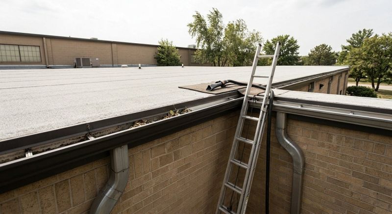 Commercial Downspout Service in Sacramento, CA