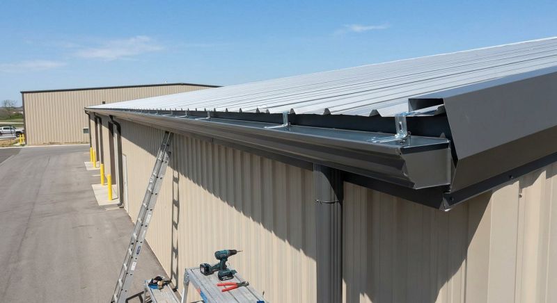 Warehouse Gutter Installation in Clarksville, TN