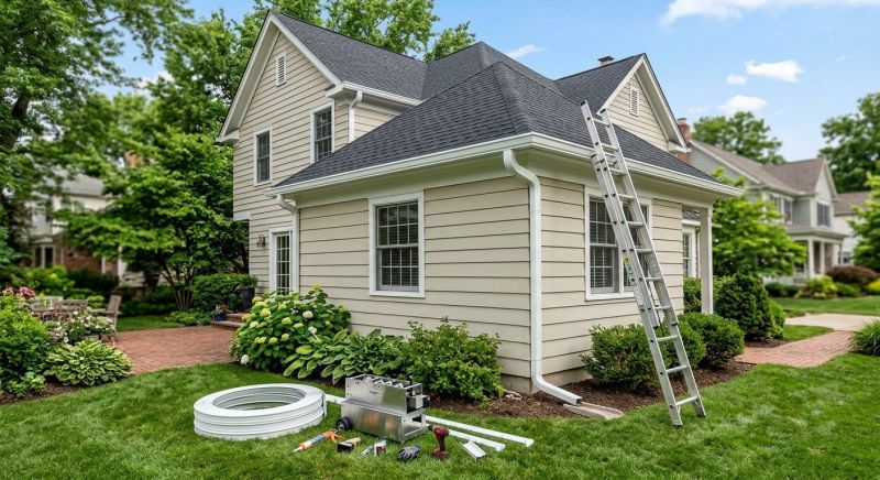 Aluminum Gutter Replacement in Roseville, CA