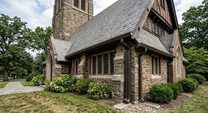 Church Gutter Repair in Roseville, CA