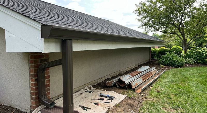 Continuous Gutter Replacement in Clarksville, TN