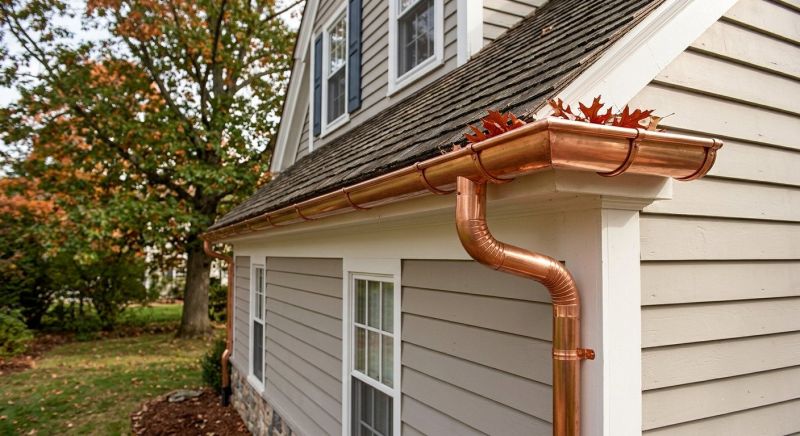 Copper Gutter Replacement in San Francisco, CA