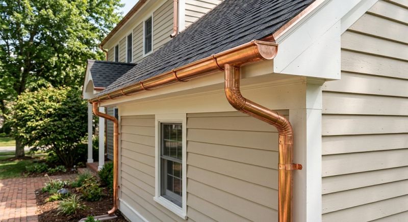 Copper Gutter Service in San Francisco, CA