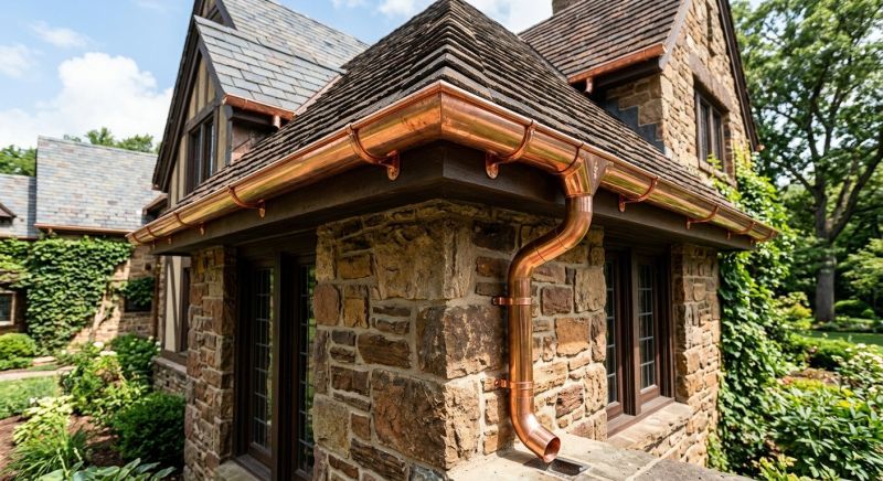 Copper Gutter Service in San Francisco, CA