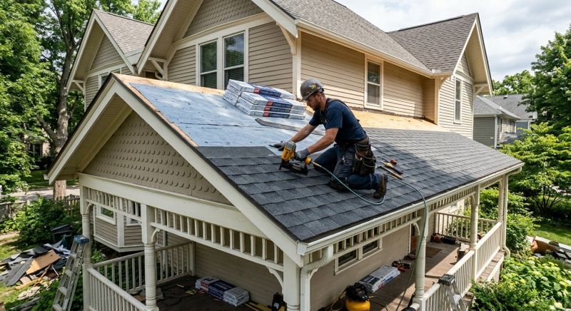 House Roof Installation in Worcester, MA