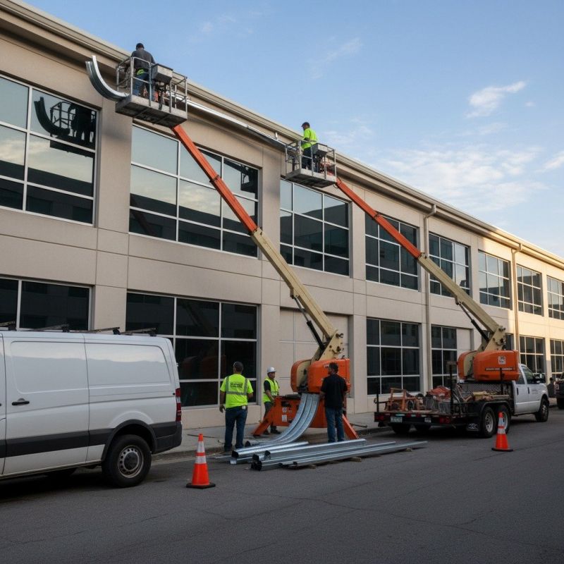 Industrial Gutter Repair in Mcdonough, GA