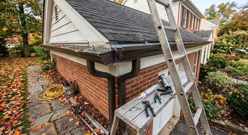 Large Gutter Repair in Sacramento, CA
