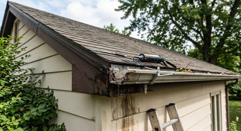 Leaking Gutter Repair in Longmont, CO