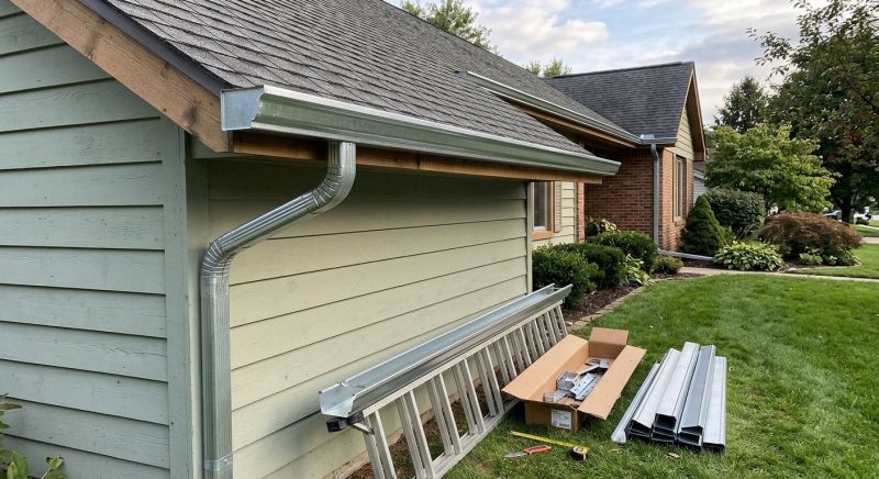 Metal Downspout Installation in Roseville, CA