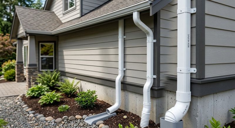 Plastic Downspout Installation in Arvada, CO