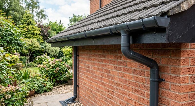 Plastic Downspout Installation in Arvada, CO