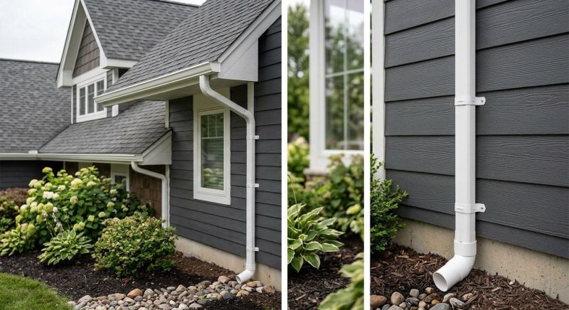 Plastic Downspout Installation in Boulder, CO