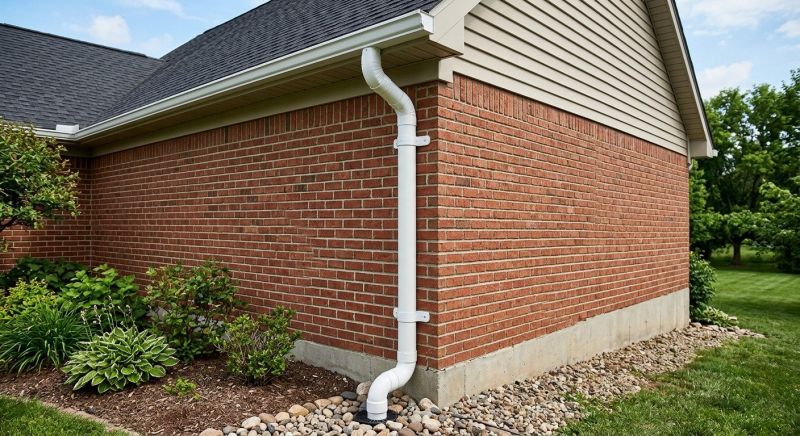 Pvc Downspout Installation in Arvada, CO
