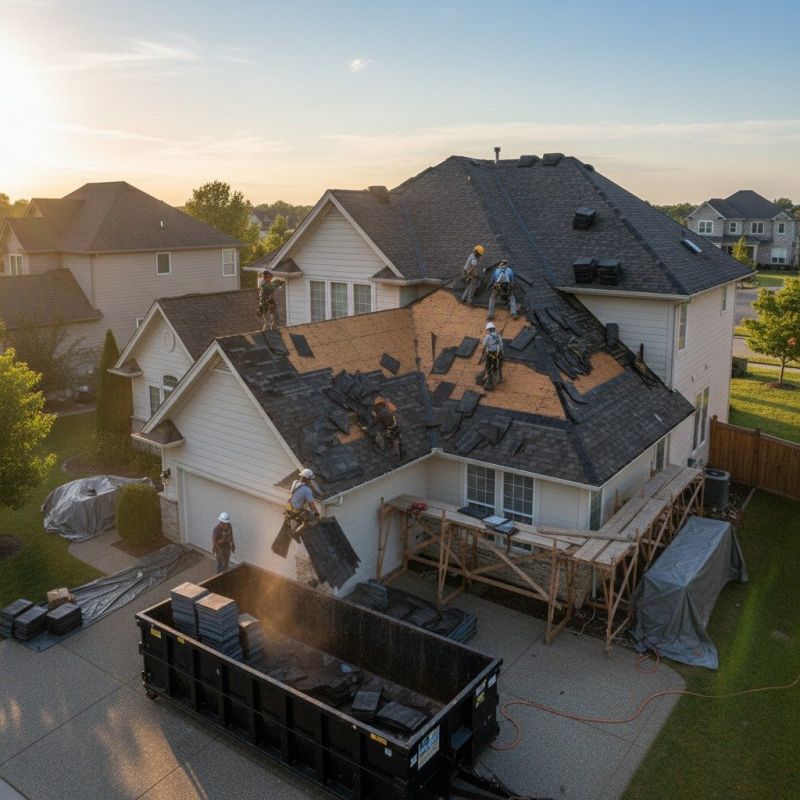 Residential Roof Replacement in Worcester, MA