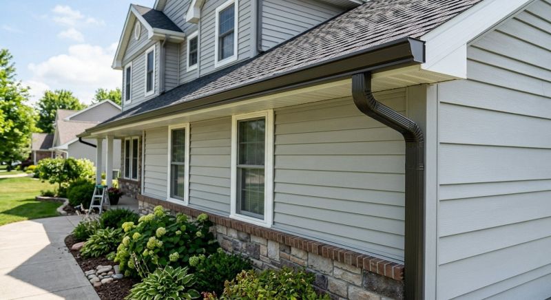 Steel Rain Gutter Installation in San Francisco, CA