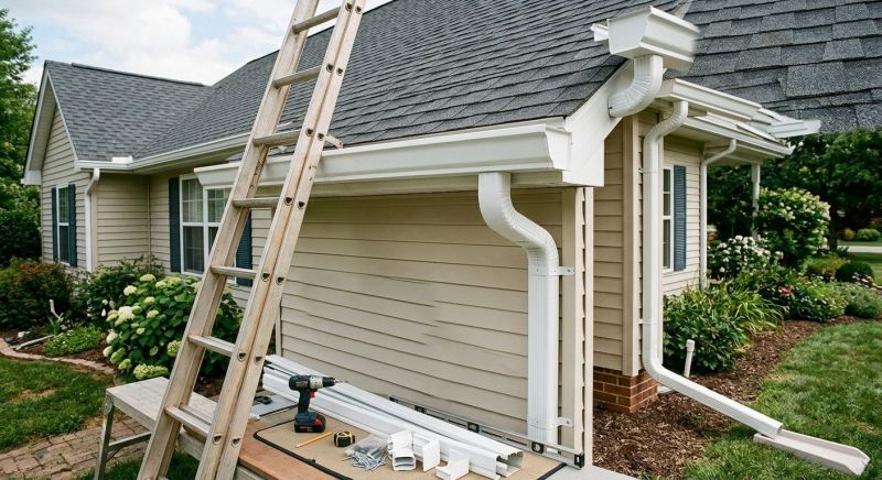 Vinyl Gutters Installation in Arvada, CO