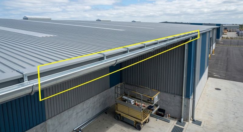 Warehouse Gutter Installation in San Francisco, CA