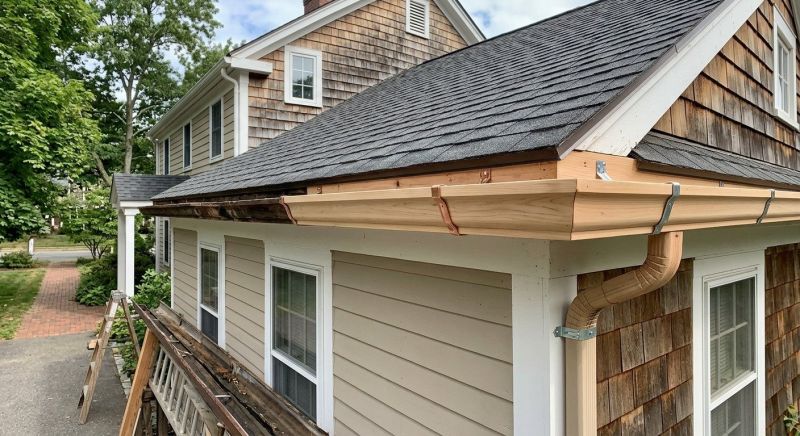 Wood Gutter Replacement in Mcdonough, GA