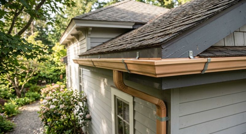 Wood Gutters Installation in Mcdonough, GA