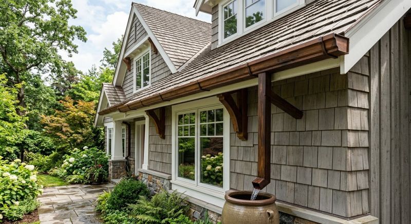Wood Rain Gutter Installation in Clarksville, TN